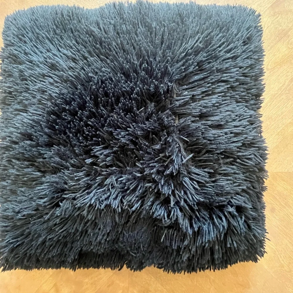 Target Black Plush Pillow – 20”x20” – Cozy Modern Home Decor